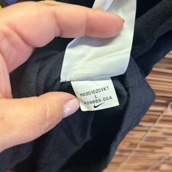 Nike Peace Black T-Shirt Just Do It Large (L) - Picture 6 of 6